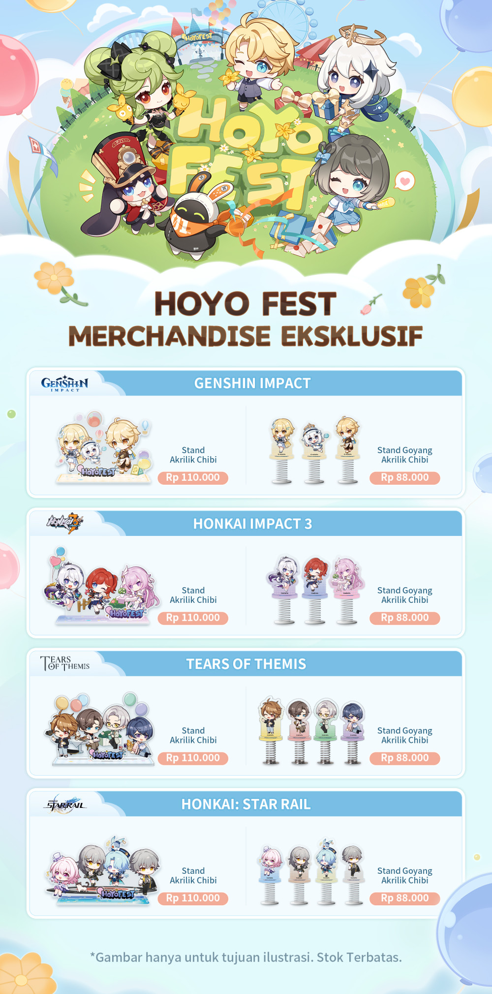 HoyoFest Merchandise